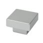 POMO ABS 30X30MM ALUMINIO MATE