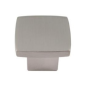 POMO NIQUEL CEPILLADO 25X25MM