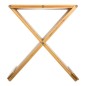TABURETE PLEGABLE 40X32X45CM. BAMBU