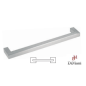 TIRADOR BARRA CUADRADA INOX. 288MM TIRADOR BARRA CUADRADA INOX. 288MM