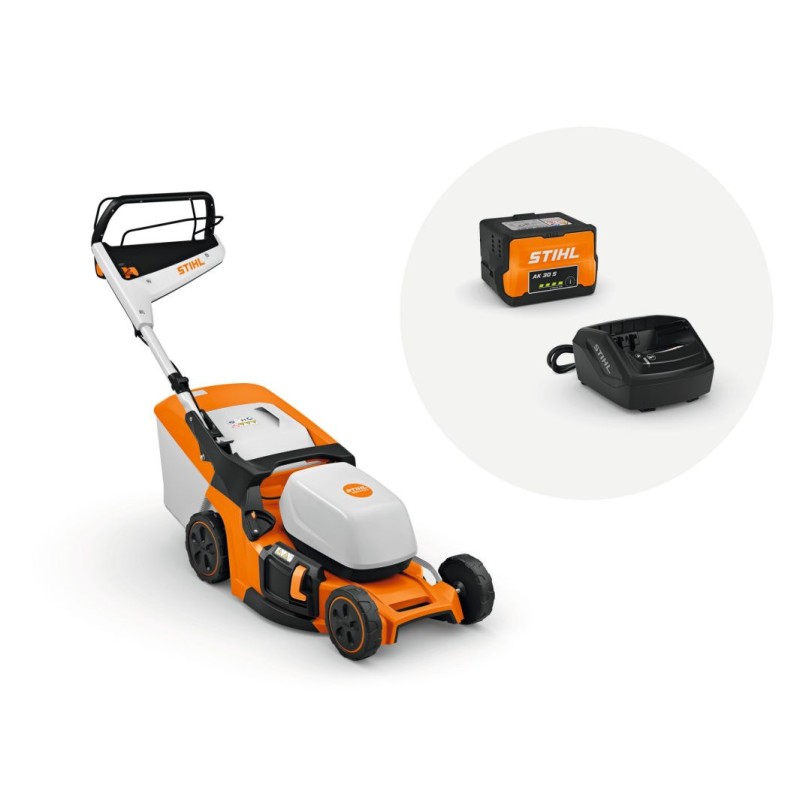 CORTACÉSPED BATERÍA RMA 448 V CON AK 30 Y AL 101