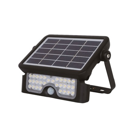 PROYECTOR SOLAR 5W 6000K NEGRO