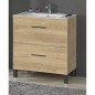 MUEBLE BAÑO+ENCIM SPRING SUELO 80 ARIZON
