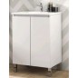 MUEBLE BAÑO+ENCIM 60CM SUELO LINE BLANCO
