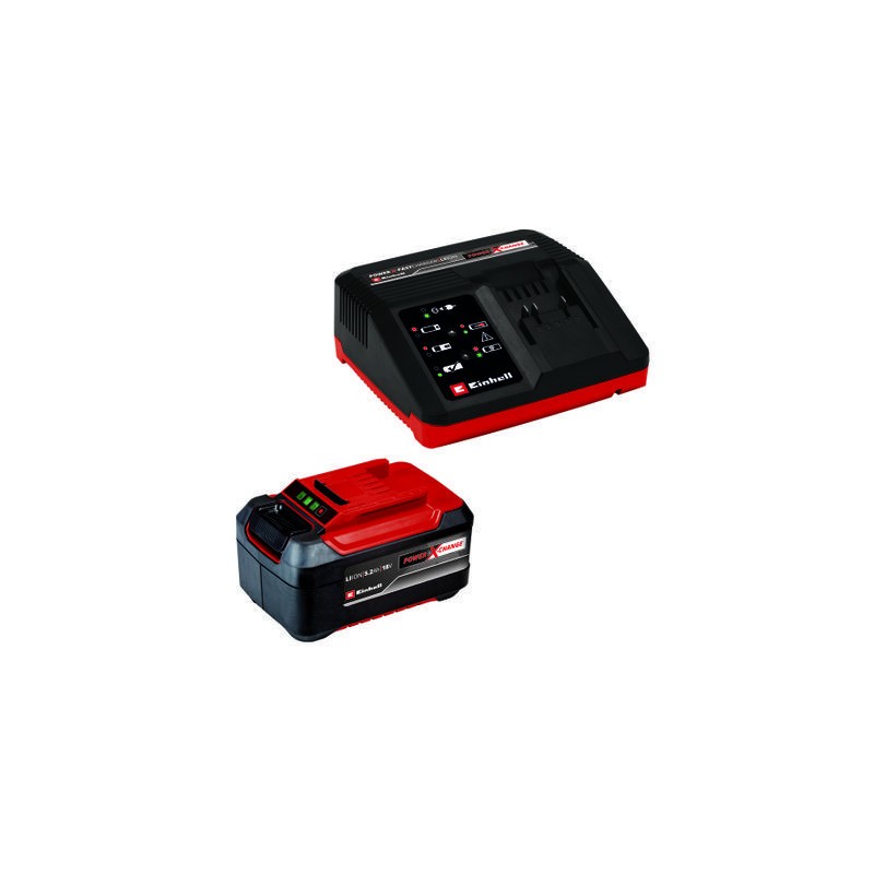 KIT BATERÍA 18V 2,5AH Y CARGADOR EINHELL KIT BATERÍA 18V 2,5AH Y CARGADOR EINHELL