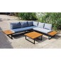 CONJUNTO RINCONERO ACERO MADERA