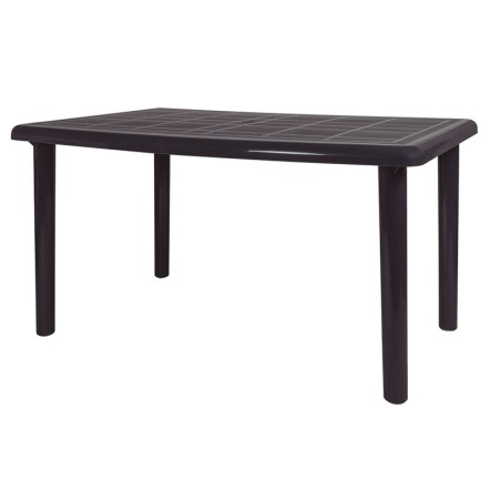 Mesa resina rectangular RESOL Olot Gris volcánico