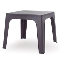 Mesa resina RESOL Mónaco Gris volcánico