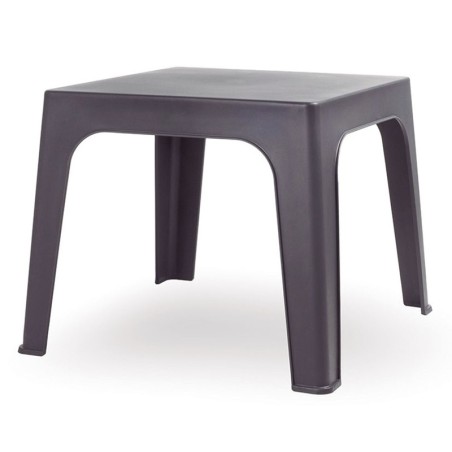 Mesa resina RESOL Mónaco Gris volcánico