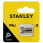 2 PUNTAS PHILIPS PH2 25MM STANLEY 2 PUNTAS PHILIPS PH2 25MM STANLEY