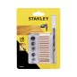 KIT ENSAMBLAR BROCA MADERA 6MM+ESPIGAS STANLEY