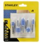 SURTIDO 5 MUELAS EJE 6MM STANLEY