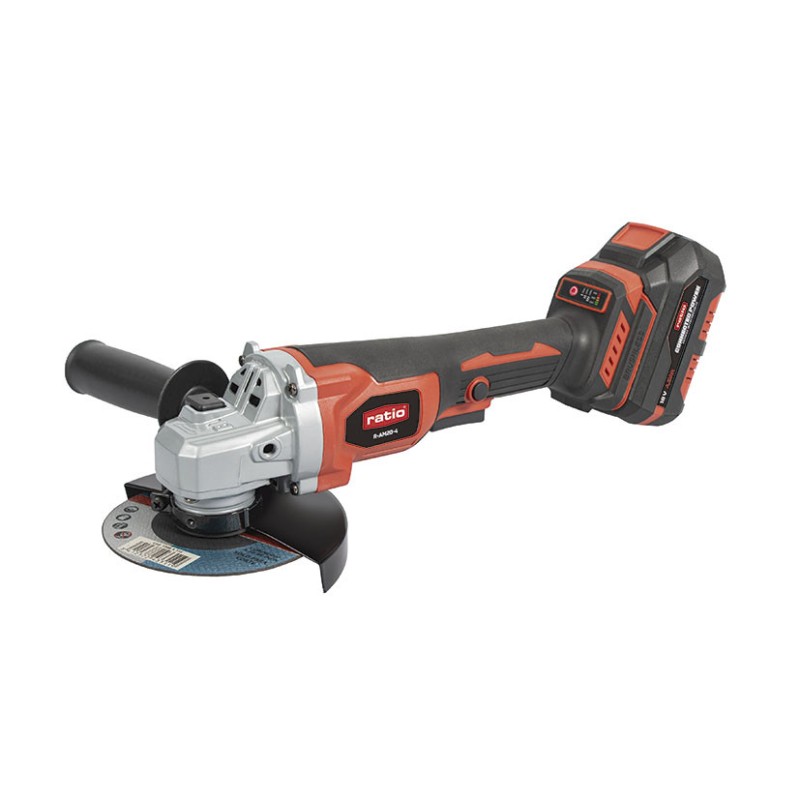 AMOLADORA BATERÍA RAM20-4 1 18V 4.0AH Ø115MM