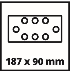 LIJADORA ORBITAL TC-OS 18/187 LI EINHELL