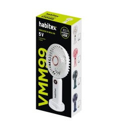 VENTILADOR DE MANO USB BLANCO