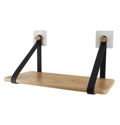 ESTANTE SERIE BAMBU/NEGRO