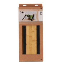 SERIE BAMBU/NEGRO. ESTANTE