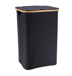 PONGOTODO RECTANGULAR PLEGABLE NEGRO/BAMBU