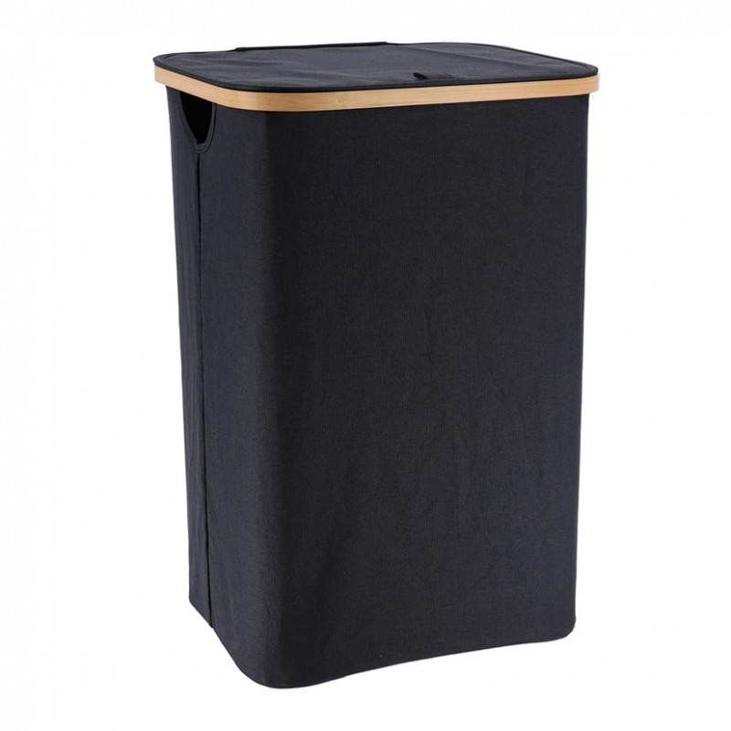 PONGOTODO RECTANGULAR PLEGABLE NEGRO/BAMBU