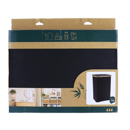 PONGOTODO RECT. PLEGABLE NEGRO/BAMBU