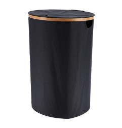 PONGOTODO REDONDO PLEGABLE NEGRO/BAMBU