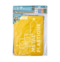 Bolsas reciclaje pack 3 unidades