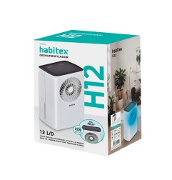 DESHUMIDIFICADOR H12. 12 L/DIA. HABITEX