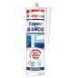 SILICONA SUPER BAÑOS TRANSPARENTE FISCHER 280ML