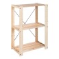 ESTANTERÍA ALISTONADA PINO MACIZO 111X76X43CM ESTANTERÍA ALISTONADA PINO MACIZO 111X76X43CM
