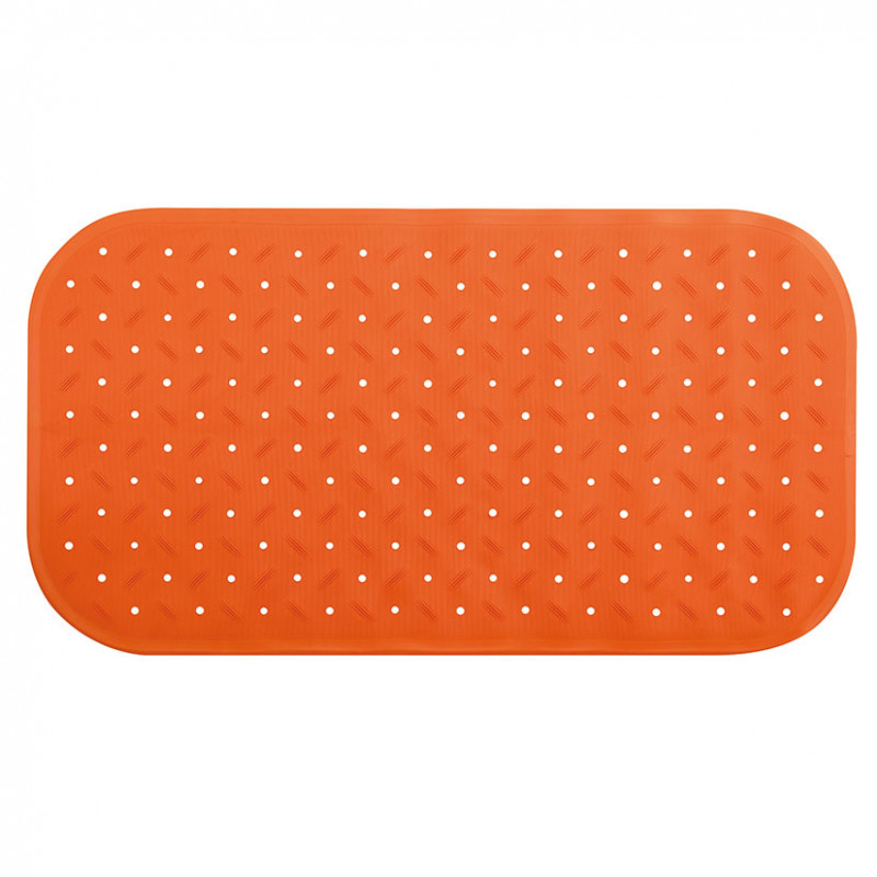 ALFOMBRA BAÑERA CLASSIC 36X76CM. NARANJA