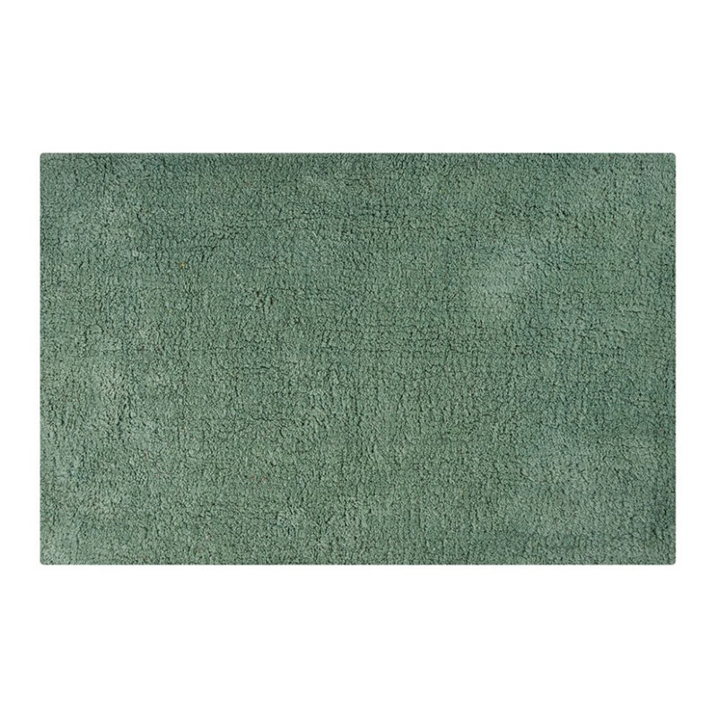 ALFOMBRA BAÑO ALGODON 40X60CM. VERDE
