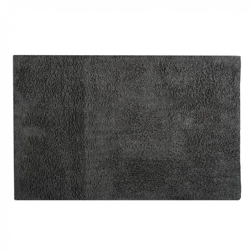 ALFOMBRA BAÑO ALGODON 40X60CM. GRIS OSCURO