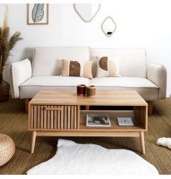 MESA DE CENTRO KLAUS 100X50X43CM