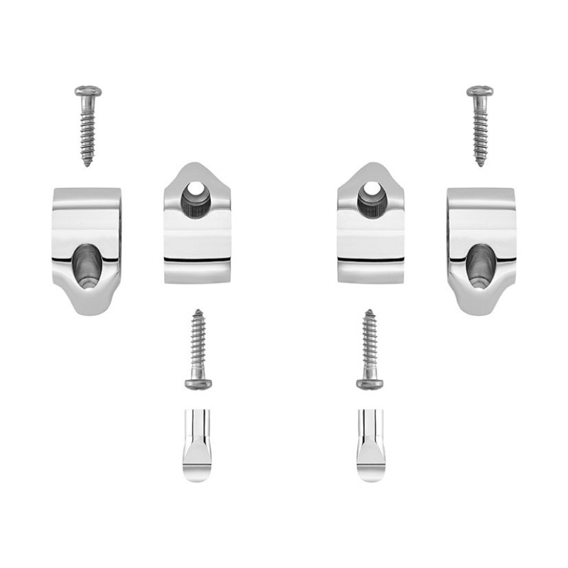 JUEGO BISAGRAS AMORTIGUADAS ACERO ROCA