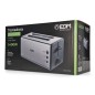TOSTADORA DOBLE RANURA LARGA CROMADA 1400W TOSTADORA DOBLE RANURA LARGA CROMADA 1400W