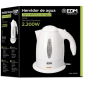 HERVIDOR DE LIQUIDOS ELECTRICO "KETTLE" 2200W 1L EDM HERVIDOR DE LIQUIDOS ELECTRICO "KETTLE" 2200W 1L EDM