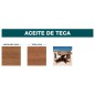 ACEITE DE TECA INCOLORO TOLLENS