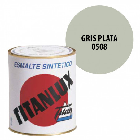 TITANLUX BRILLANTE GRIS PLATA 375ML