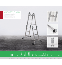 Escalera Multifunciones Aluminio