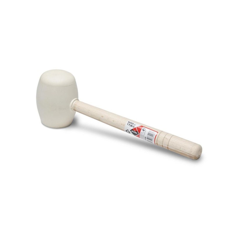 MAZA DE GOMA BLANCA 250 GR. RUBI