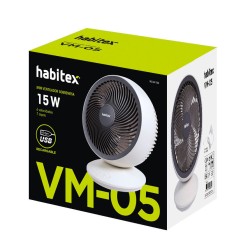 VENTILADOR MESA USB RECARGABLE VM05