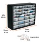 ORGANIZADOR 64 GAVETAS TRUPER