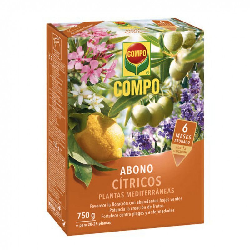 ABONO CITRICOS 750GR COMPO