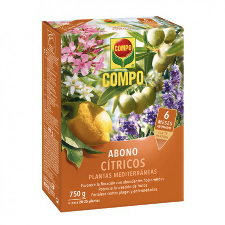 ABONO CITRICOS 750GR COMPO