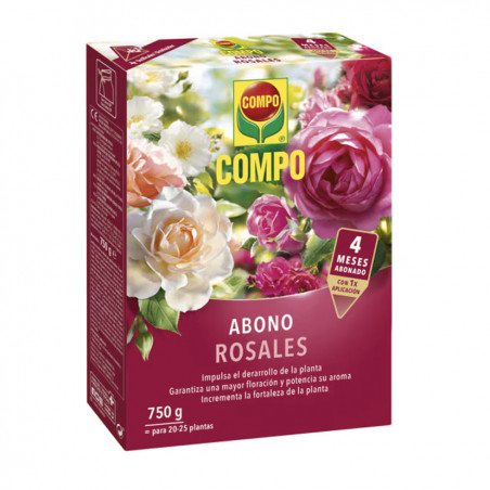 ABONO ROSALES 750GR COMPO