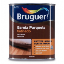 BARNIZ PARQUET INCOLORO SATINADO BRUGUER 4L