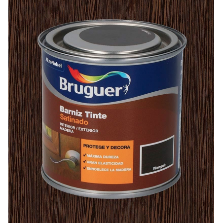 BARNIZ TINTE SATINADO WENGUE BRUGUER 750ML