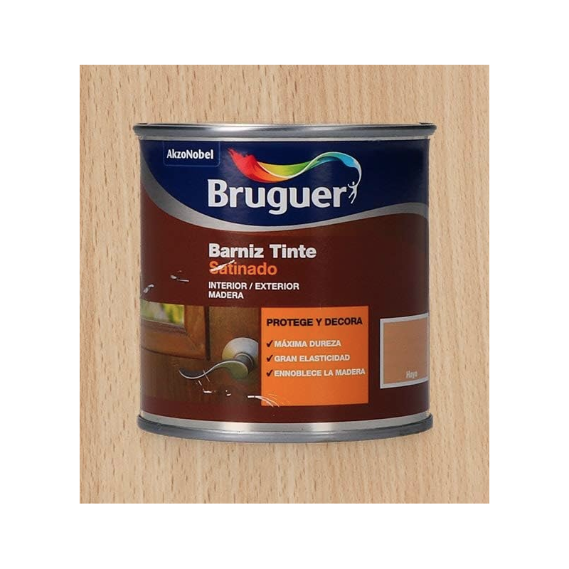 BARNIZ TINTE SATINADO HAYA BRUGUER 750ML