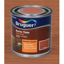 BARNIZ TINTE SATINADO ROBLE BRUGUER 750ML