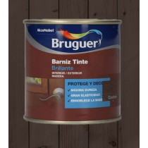 BARNIZ TINTE BRILLANTE WENGUE BRUGUER 750ML